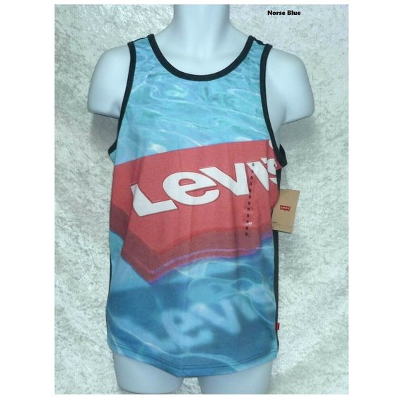 Men's Levi's Graphic Tank Top size S NEW - Picture 2 of 8